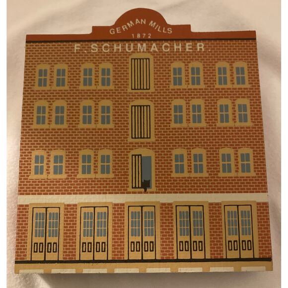 The Cat’s Meow 1989 Market Street Series F. Schumacher Mill German Mills 1872 - Picture 3 of 4